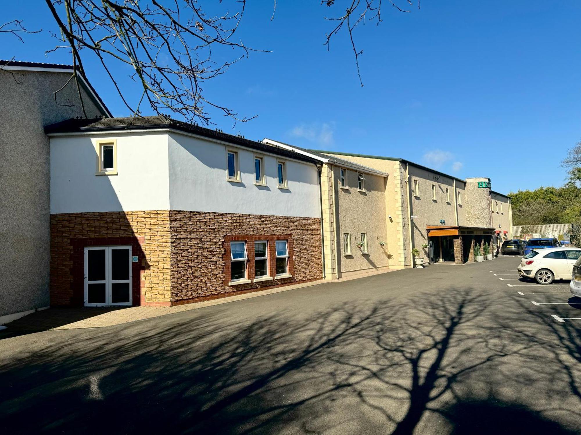 The Hedges Hotel Stranocum Exterior foto